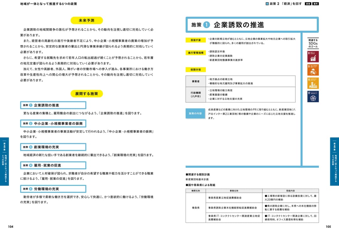 〈参考：掲載箇所〉施策の方向性Ⅲ 働く場と働きやすい環境をつくる