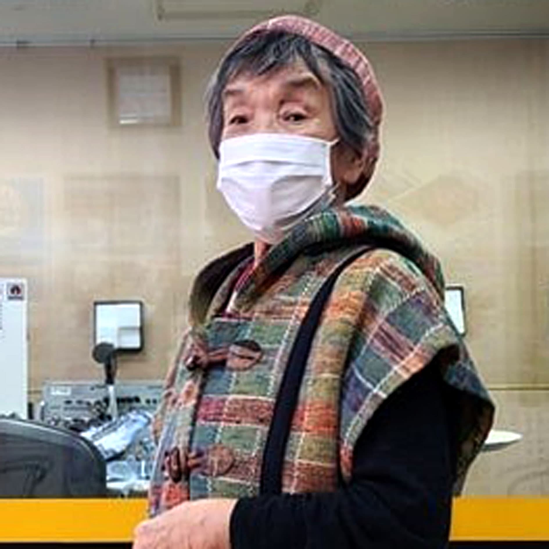 八戸市出身　裂織工房「澄（ちょう）」代表　井上澄子さん　80代の写真1