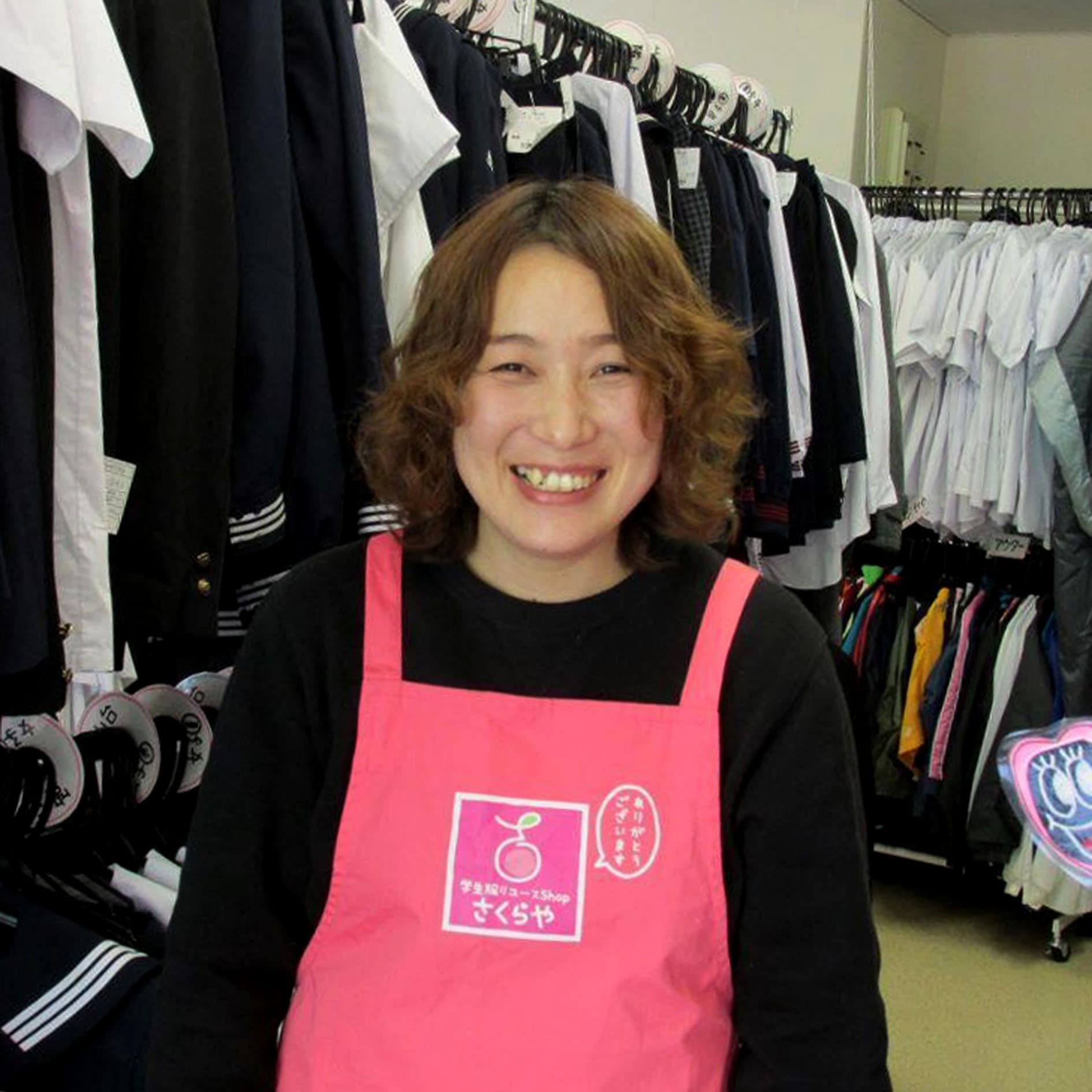 八戸出身　リサイクルショップ「さくらや八戸」オーナー　池田理知子さん　40代の写真1