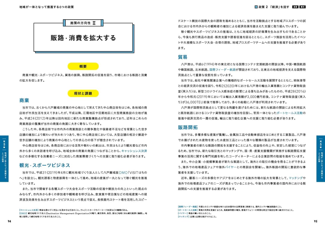 〈参考：掲載箇所〉施策の方向性Ⅱ 販路・消費を拡大する