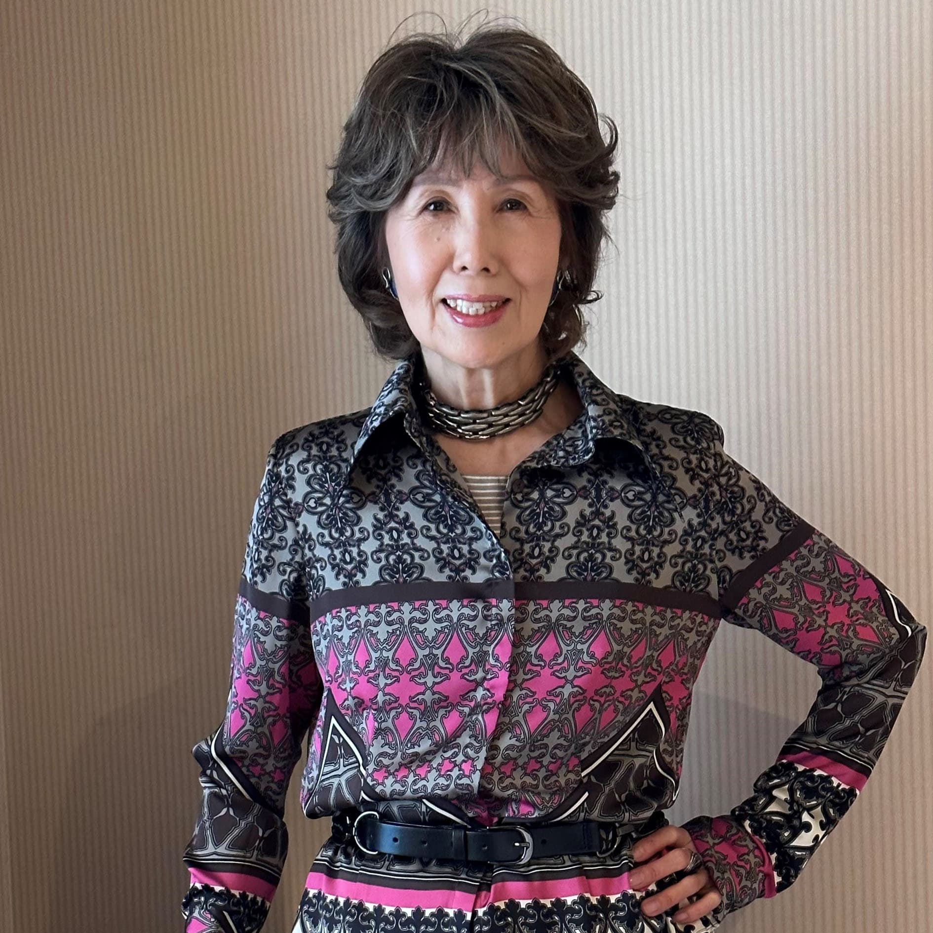 八戸出身　えんぶり和紙人形作家　高橋寛子さん　7０代の写真1