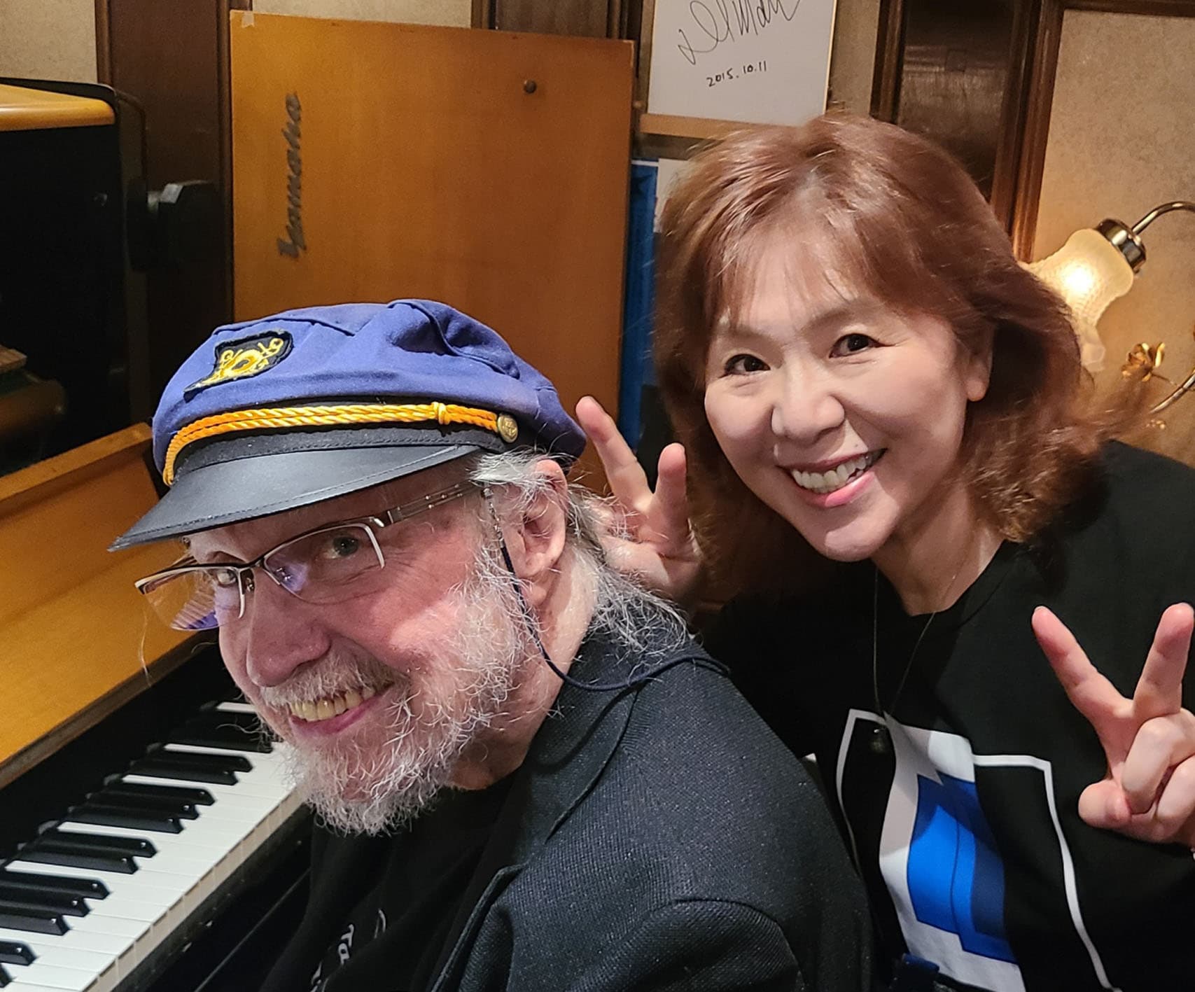 米国ケンタッキー州出身　アレンジャー＆ピアニストDavi Matthews（デビットマシューズ）さん80代の写真2